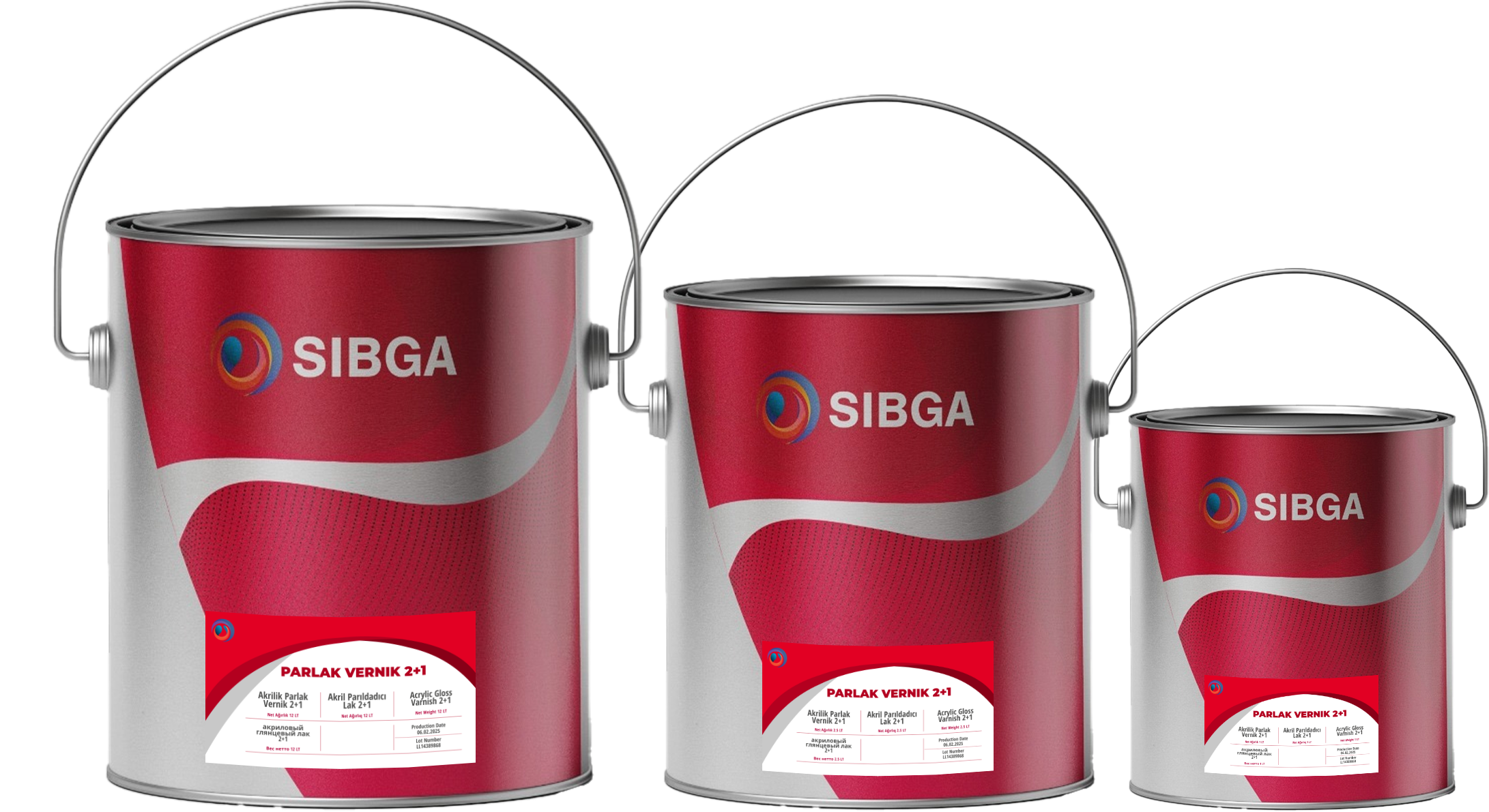 Akrilik Parlak vernik 2+1