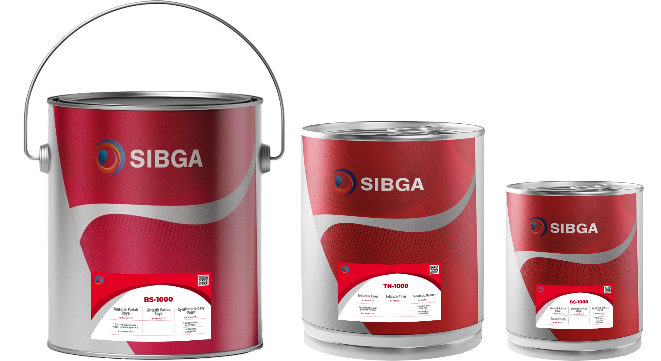 BS-1000 Senteti̇k Parlak Boya